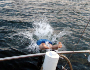 diving